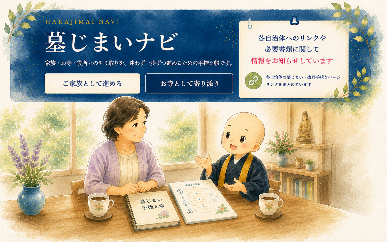 墓じまいナビのイメージ